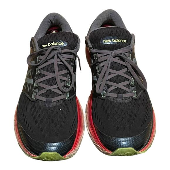 New Balance Fresh Foam 1080v6 Running Shoes Men’s Size 13 Black Red Navy - Picture 3 of 9